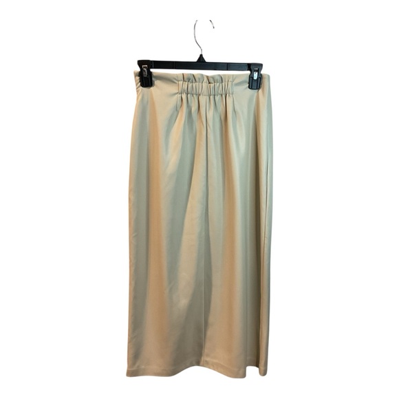 Steve Madden Cream Faux Leather Wrap Skirt Size S - Picture 3 of 6